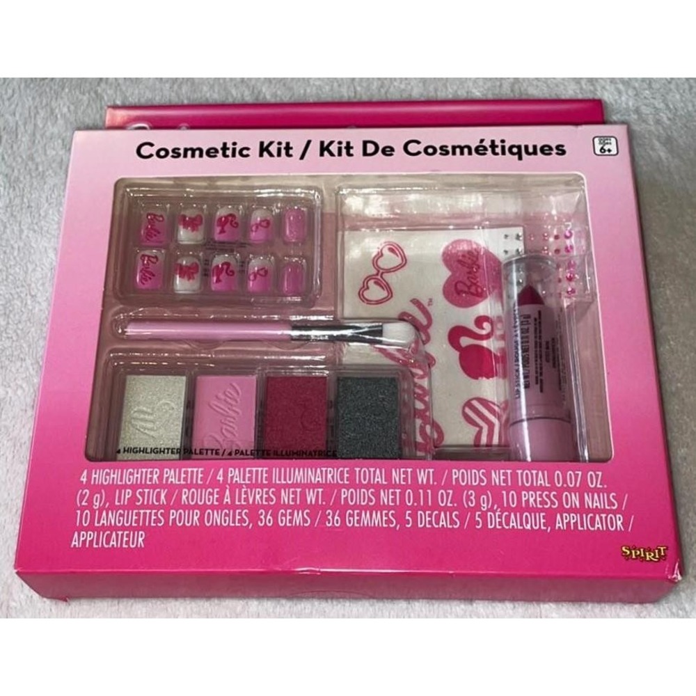 New Spirit Halloween Barbie Cosmetics and Nail Kit Ages 6+